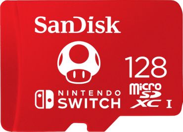 Nintendo Switch Sandisk Memory Card Microsdxc Uhs-i - 128 Gb 