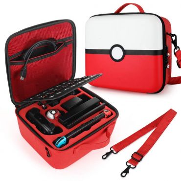 Travel Carrying Case/bag For Nintendo Switch - Red 