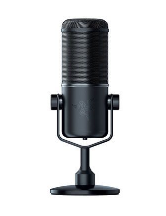 Razer Seiren Elite Studio-grade Dynamic Streaming Microphone - Black