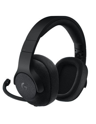 Logitech G433 Wired Gaming Headset, 7.1 Surround Sound - Black