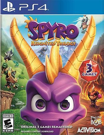 Cd Spyro Reignited Trilogy For PS4 - R1