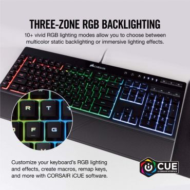 Corsair K55 Rgb Backlighting Gaming Keyboard Ch-9206015-na
