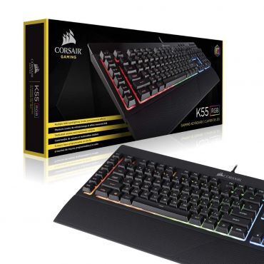 Corsair K55 Rgb Backlighting Gaming Keyboard Ch-9206015-na