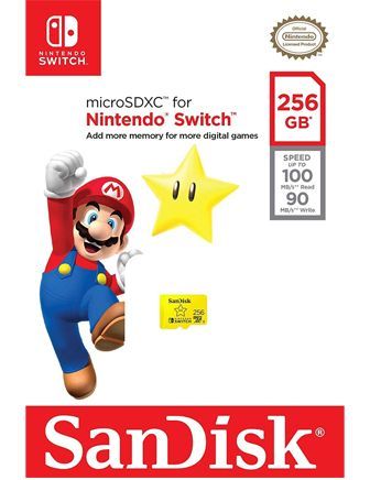 Sandisk 256gb Microsd Memory-card