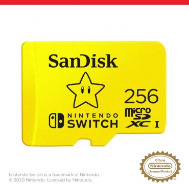 Sandisk 256gb Microsd Memory-card