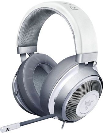 Razer - Kraken Wired Stereo Gaming Headset - Mercury White