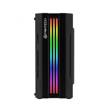 Fantech Cg72 Middle Tower Rgb Case - Black 