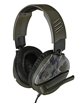 Ps4 Turtle Beach Recon 70 Wired Filaire - Green Camo - Black