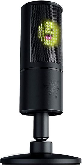 Razer Seiren Emote Streaming Microphone - Black