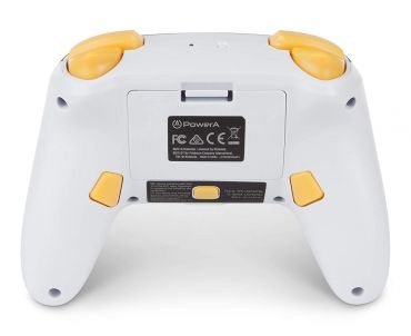 Enhanced Powera Nintendo Switch Wireless Controller (Super Ball) - white