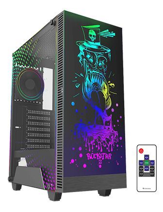 Gamemax Rockstar 2 (A365) Mid-tower Gaming Case With Assembling