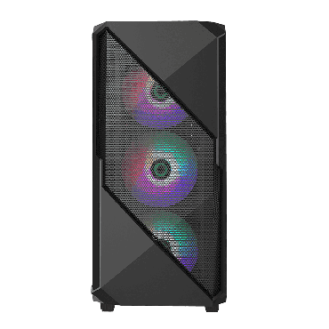 Gamemax Revolt Mid-tower Case - Black