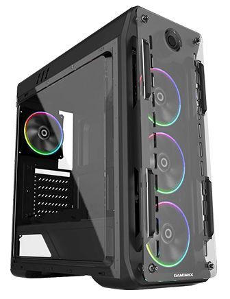 Gamemax G510 Optical Mid-tower Case - Black 