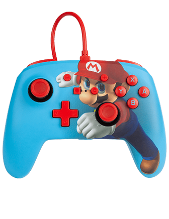 Enhanced Wired Controller For Nintendo Switch – Mario Punch