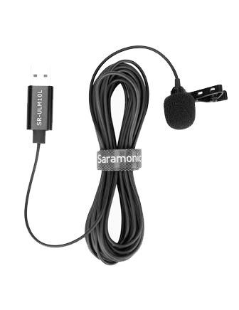 Saramonic Sr-ulm10l Ultracompact Clip-on Lavalier Microphone