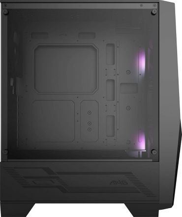 Msi Mag Forge 100r Mid Tower Gaming Case - Black