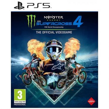 PS5 MONSTER SUPERCROSS 4 FIM WORLD CHAMPIONSHIP - R2