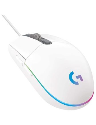 Logitech G203 Lightsync Gaming Mouse - White