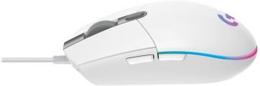 Logitech G203 Lightsync Gaming Mouse - White