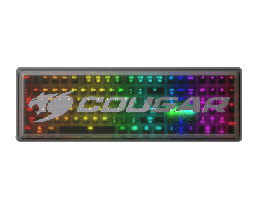 Cougar Puri Rgb Gaming Keyboard - Mechanical Blue Switch