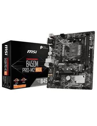 Msi B450m Pro-m2 Max Am4 Motherboard