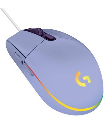 Logitech G203 Lightsync Wired Gaming Mouse - Lilac