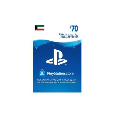 Playstation Network Card 70$ - Kuwait Store