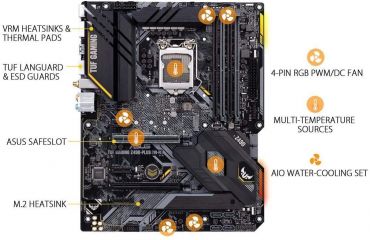 Asus Tuf Z490-plus(Wi-fi) Motherboard
