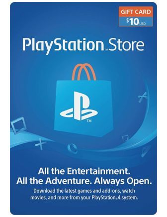 Psn Store Card $10 (U.s. Account)