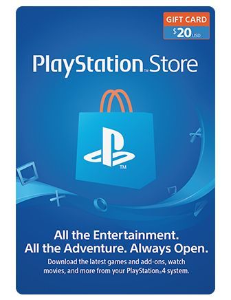 Psn Store Card $20 (U.s. Account)