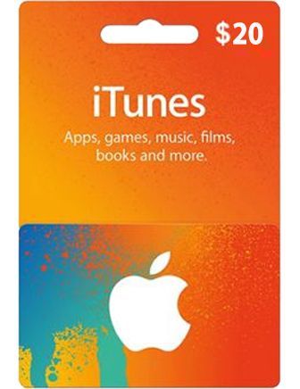 Apple Itunes Gift Card $20(U.s. Account) - Instant Sms Delivery