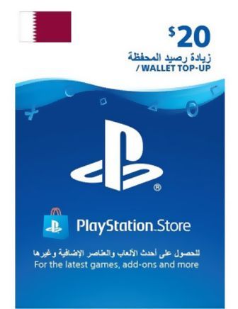 Psn Store Card $20 Qatar Account