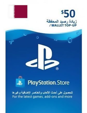 Psn Store Card $50 Qatar Account