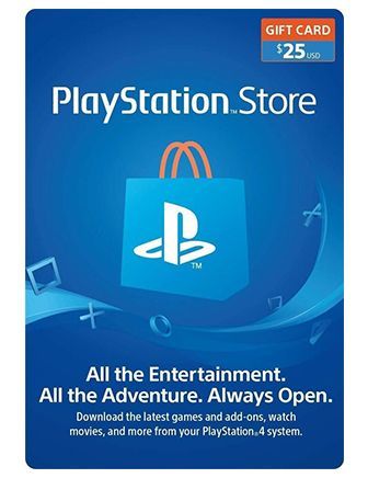 Psn Store Card $25(U.s. Account)