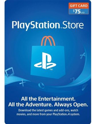 Psn Store Card $75 (U.s. Account) - Digital Card