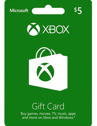 Xbox Card 5$ - Us Store