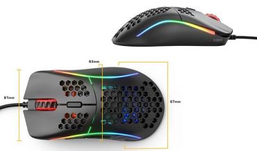 Glorious Gaming Mouse Model D 68g - Matte Black