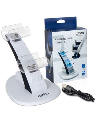 Oivo Dual Charging Dock Station For PS5 - White