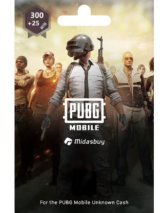 Pubg Mobile Game Point 300 + 25 Uc